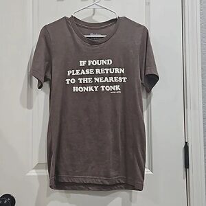 Rodeo Hippie Brown Graphic T-Shirt